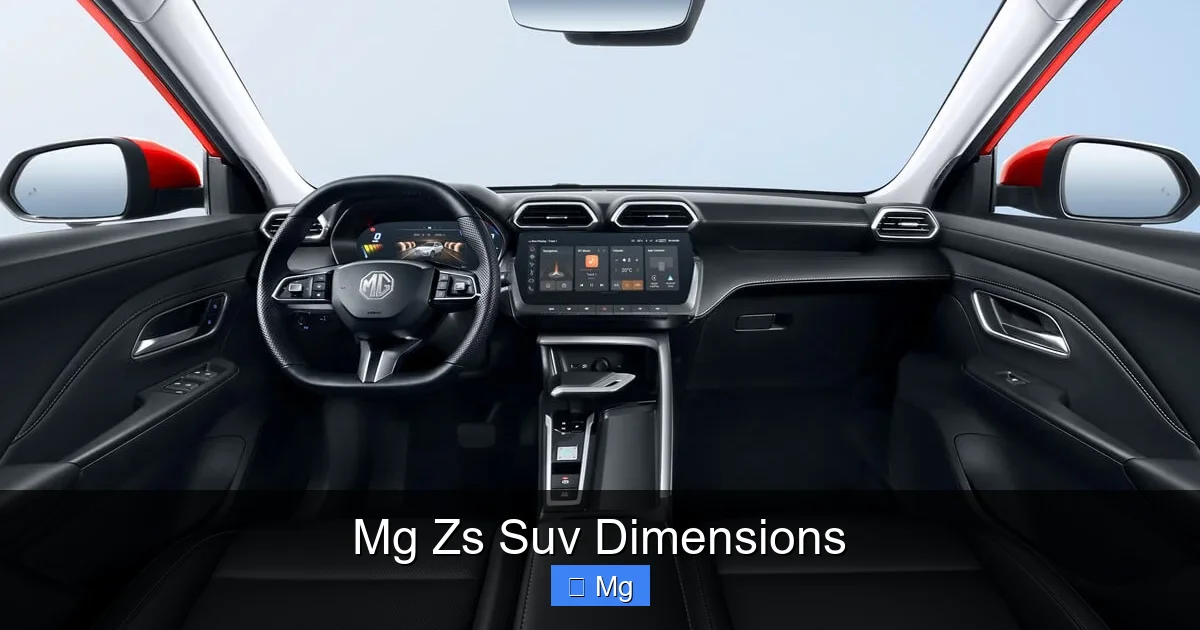 Mg Zs Suv Dimensions