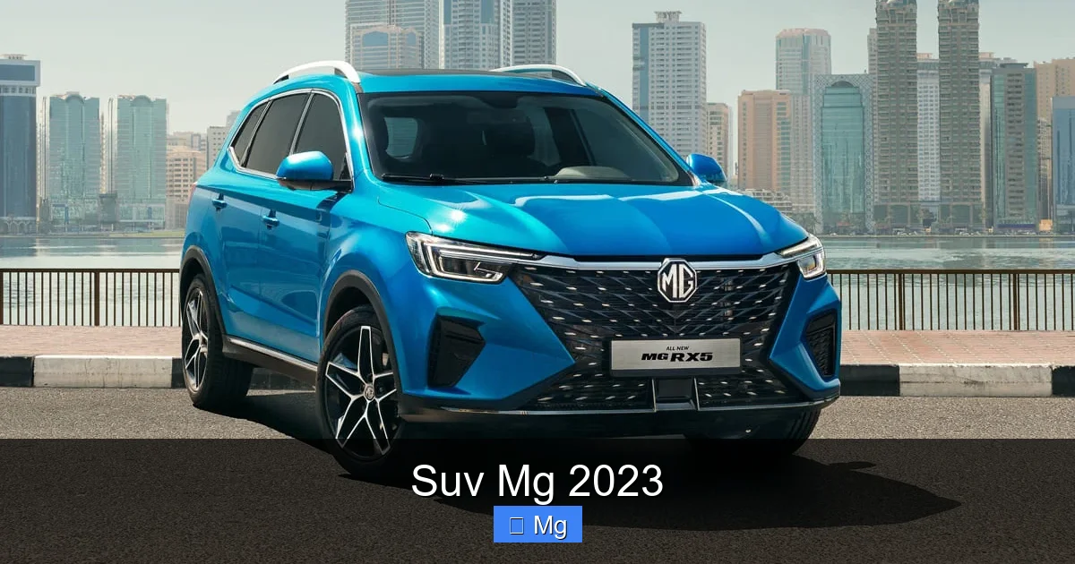 Suv Mg 2023