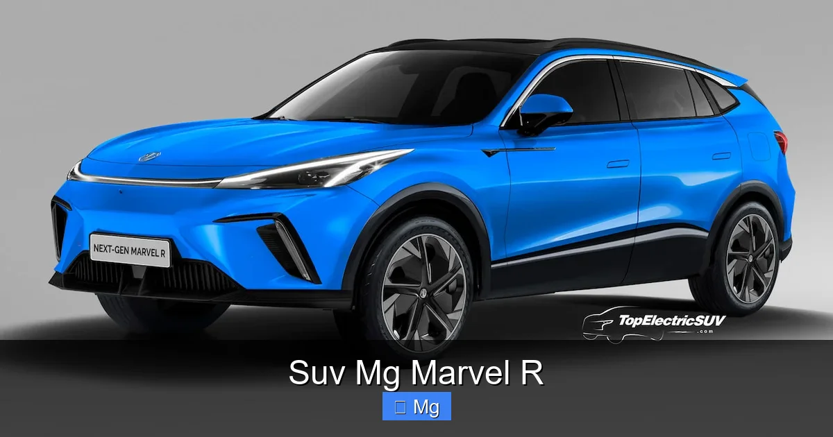 Suv Mg Marvel R