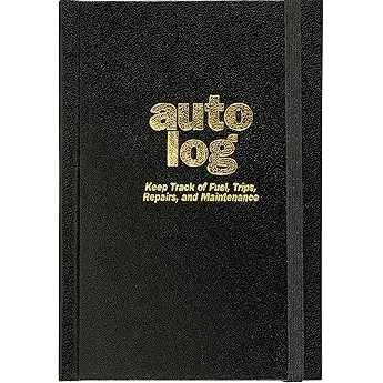 Auto Maintenance Log Book: 5"