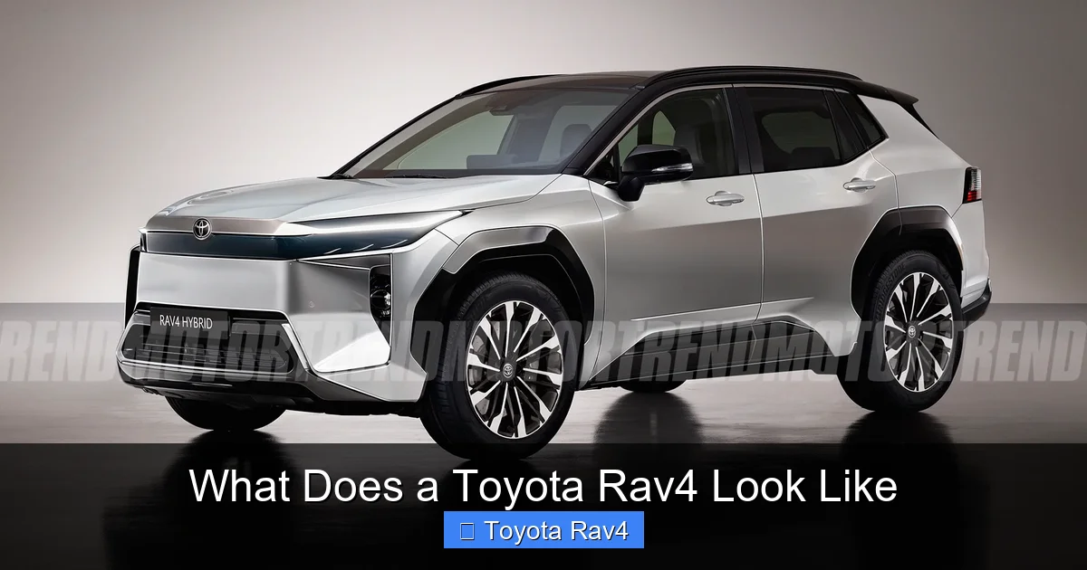 What Does a Toyota Rav4 Look Like