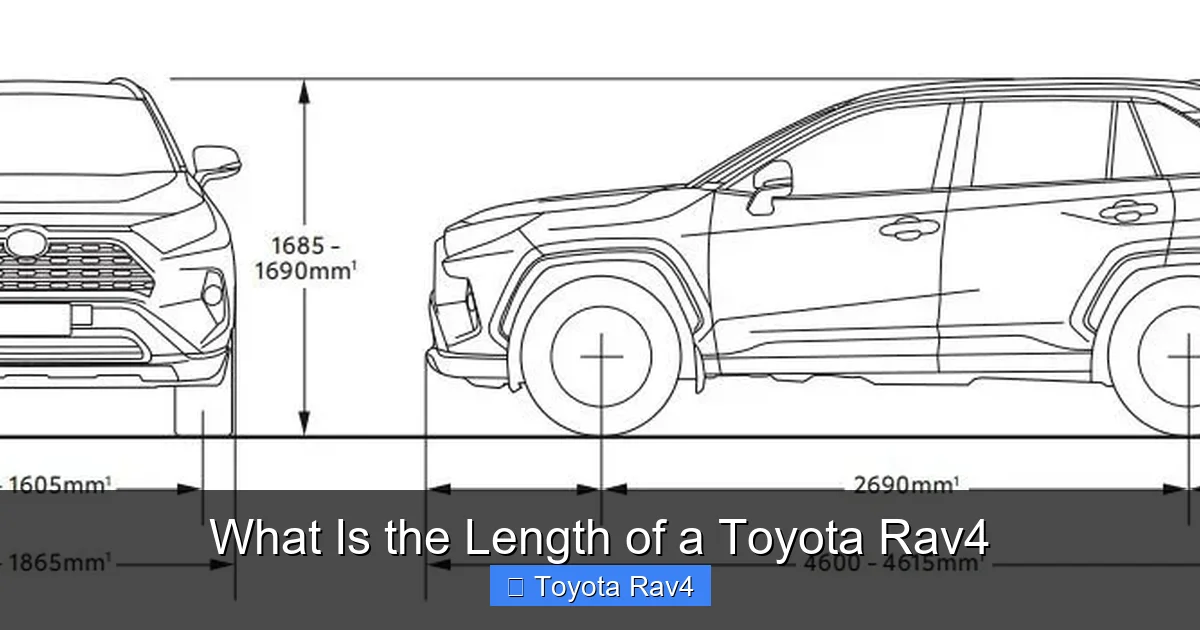 What Is the Length of a Toyota Rav4