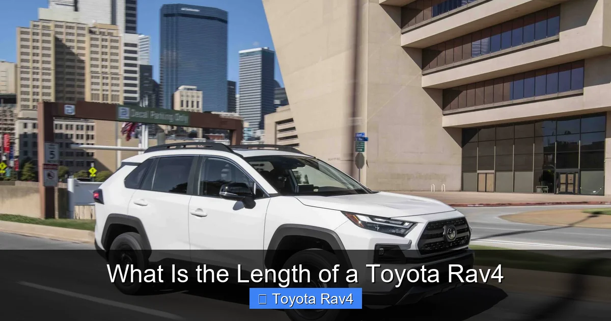 What Is the Length of a Toyota Rav4
