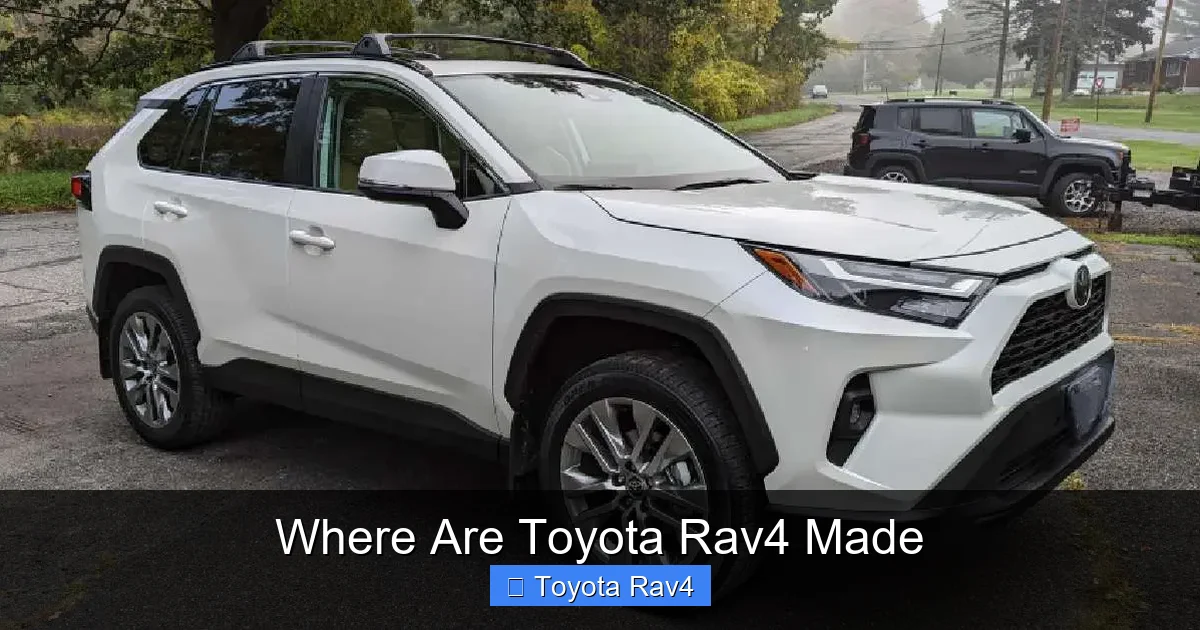 Where Are Toyota Rav4 Made