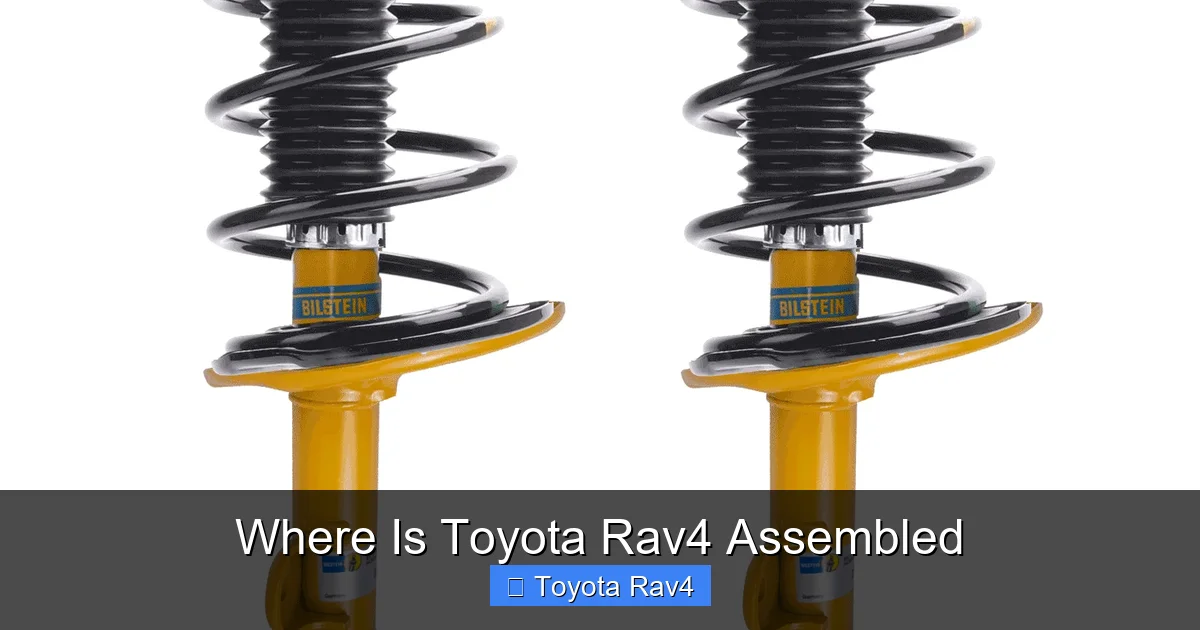 Where Is Toyota Rav4 Assembled