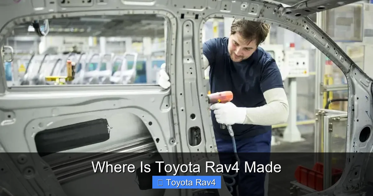 Where Is Toyota Rav4 Made